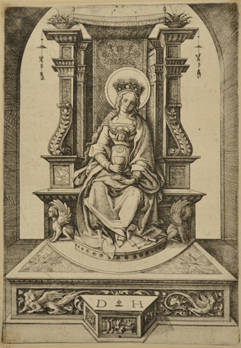 Hopfer Daniel - La Chiesa in trono
